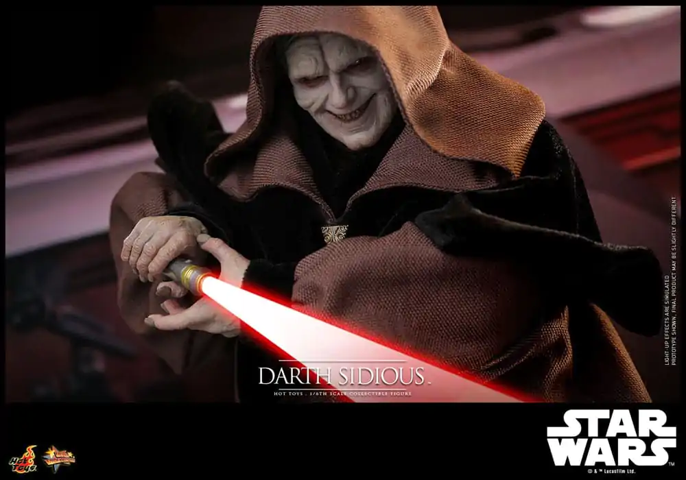 Star Wars Movie Masterpiece Action Figure 1/6 Darth Sidious 29 cm product photo