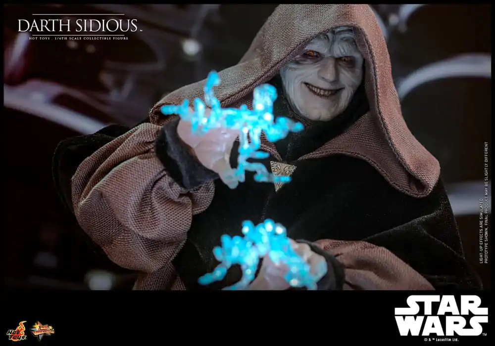 Star Wars Movie Masterpiece Action Figure 1/6 Darth Sidious 29 cm product photo