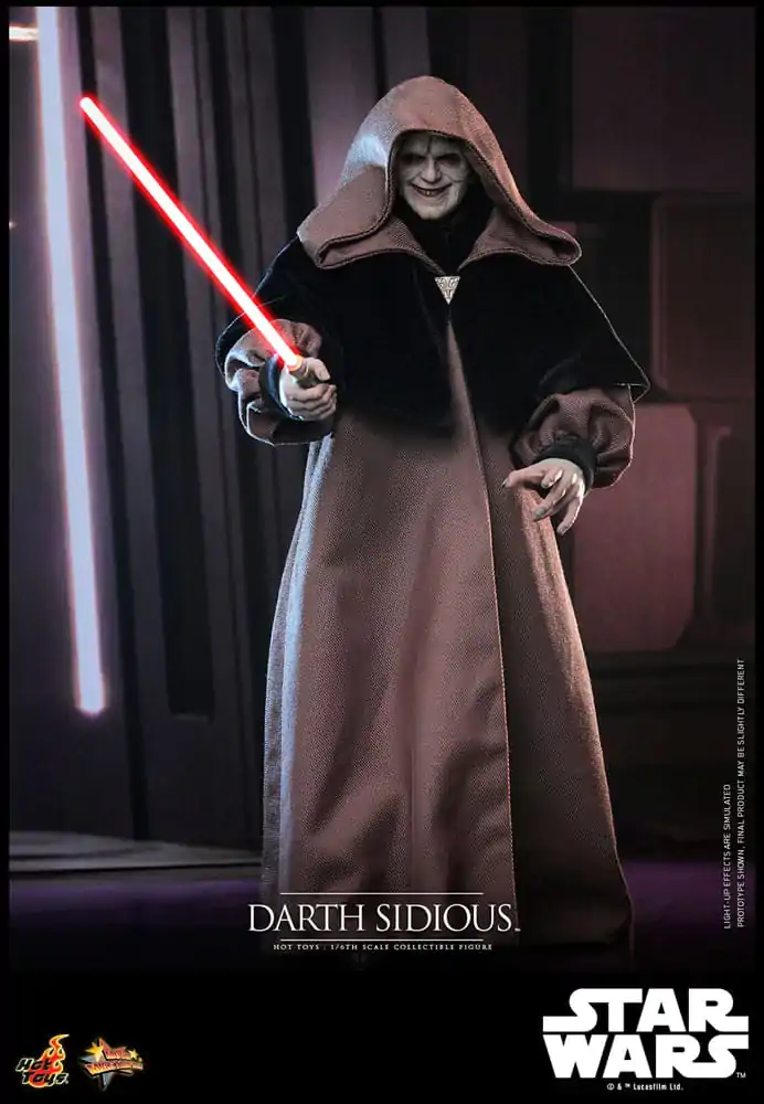 Star Wars Movie Masterpiece Action Figure 1/6 Darth Sidious 29 cm product photo