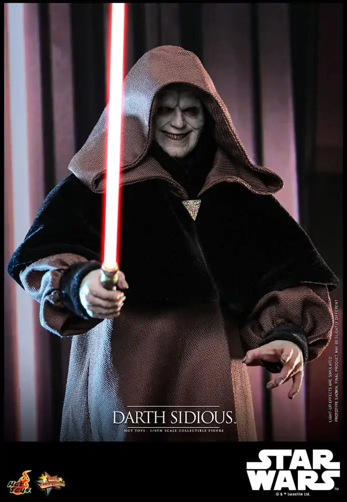 Star Wars Movie Masterpiece Action Figure 1/6 Darth Sidious 29 cm product photo