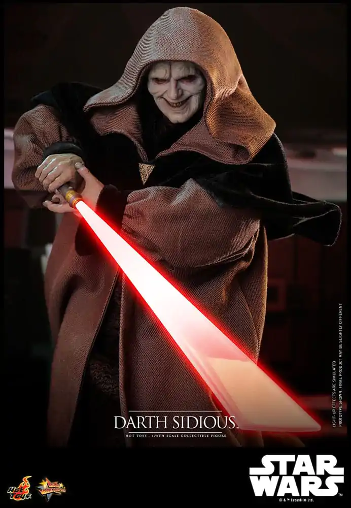 Star Wars Movie Masterpiece Action Figure 1/6 Darth Sidious 29 cm product photo