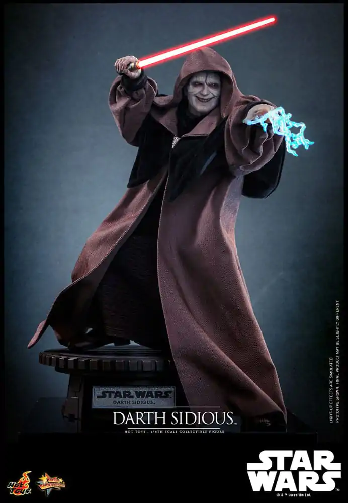 Star Wars Movie Masterpiece Action Figure 1/6 Darth Sidious 29 cm product photo