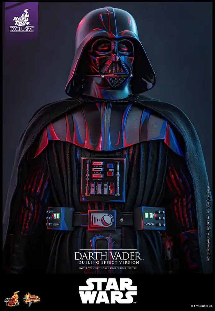 Star Wars Movie Masterpiece Action Figure 1/6 Darth Vader (Dueling Effect Version) Hot Toys Exclusive 35 cm product photo