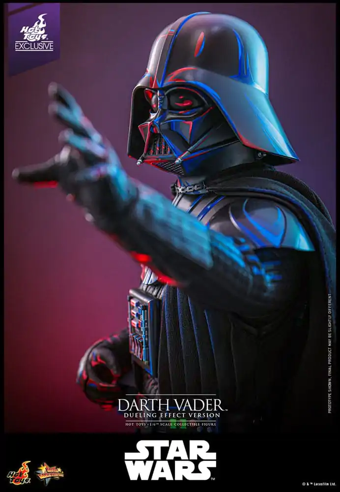 Star Wars Movie Masterpiece Action Figure 1/6 Darth Vader (Dueling Effect Version) Hot Toys Exclusive 35 cm product photo