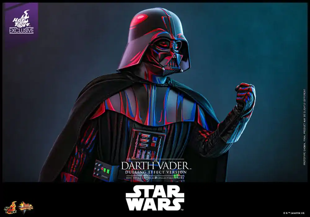 Star Wars Movie Masterpiece Action Figure 1/6 Darth Vader (Dueling Effect Version) Hot Toys Exclusive 35 cm product photo