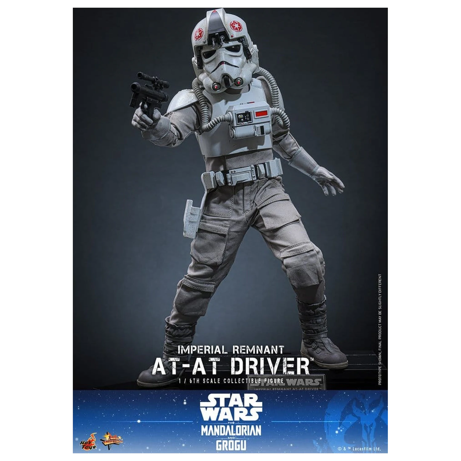 Star Wars Movie Masterpiece Action Figure 1/6 Imperial Remnant AT-AT Driver 30 cm product photo