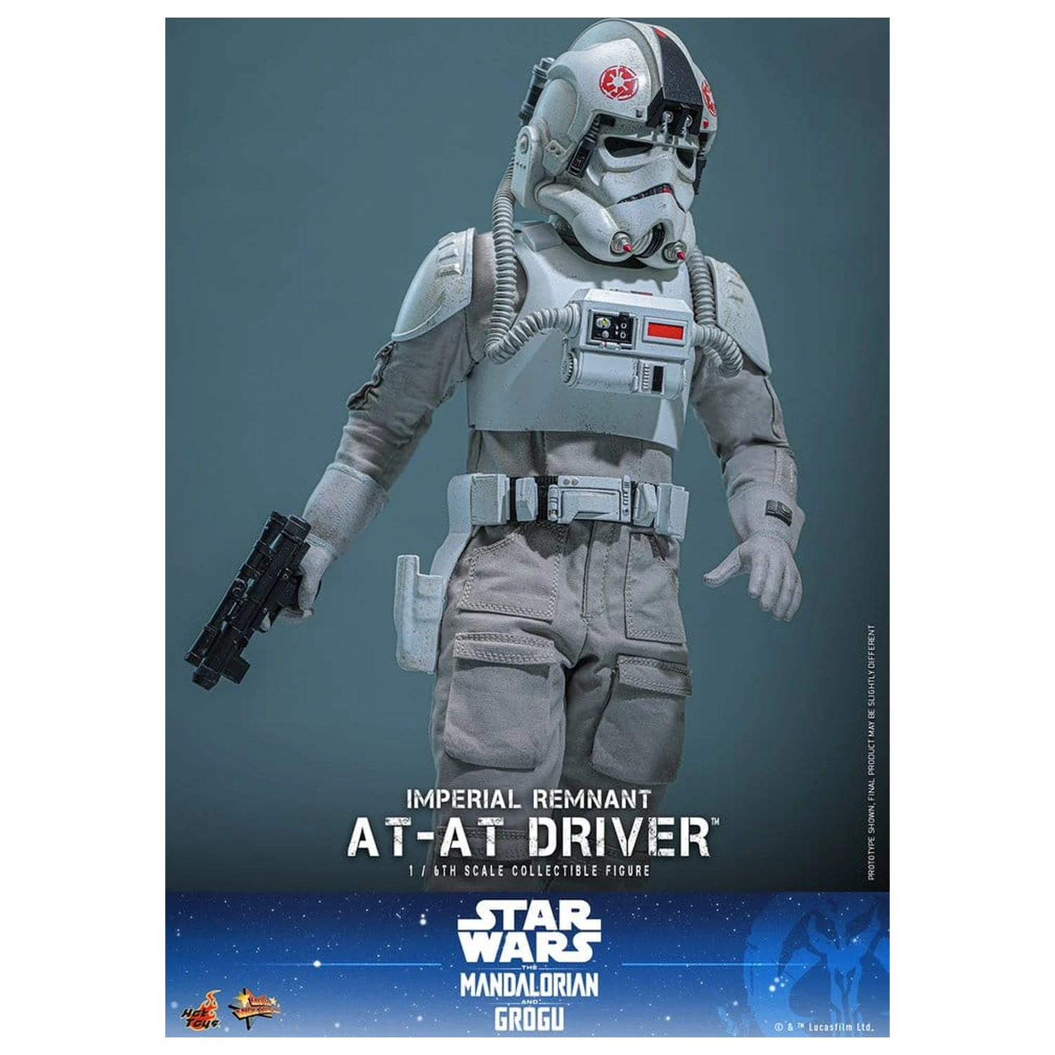 Star Wars Movie Masterpiece Action Figure 1/6 Imperial Remnant AT-AT Driver 30 cm product photo