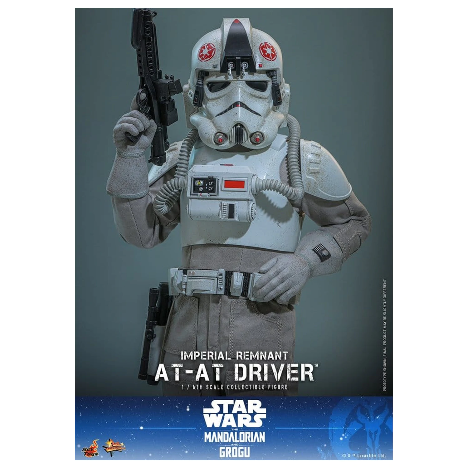 Star Wars Movie Masterpiece Action Figure 1/6 Imperial Remnant AT-AT Driver 30 cm product photo