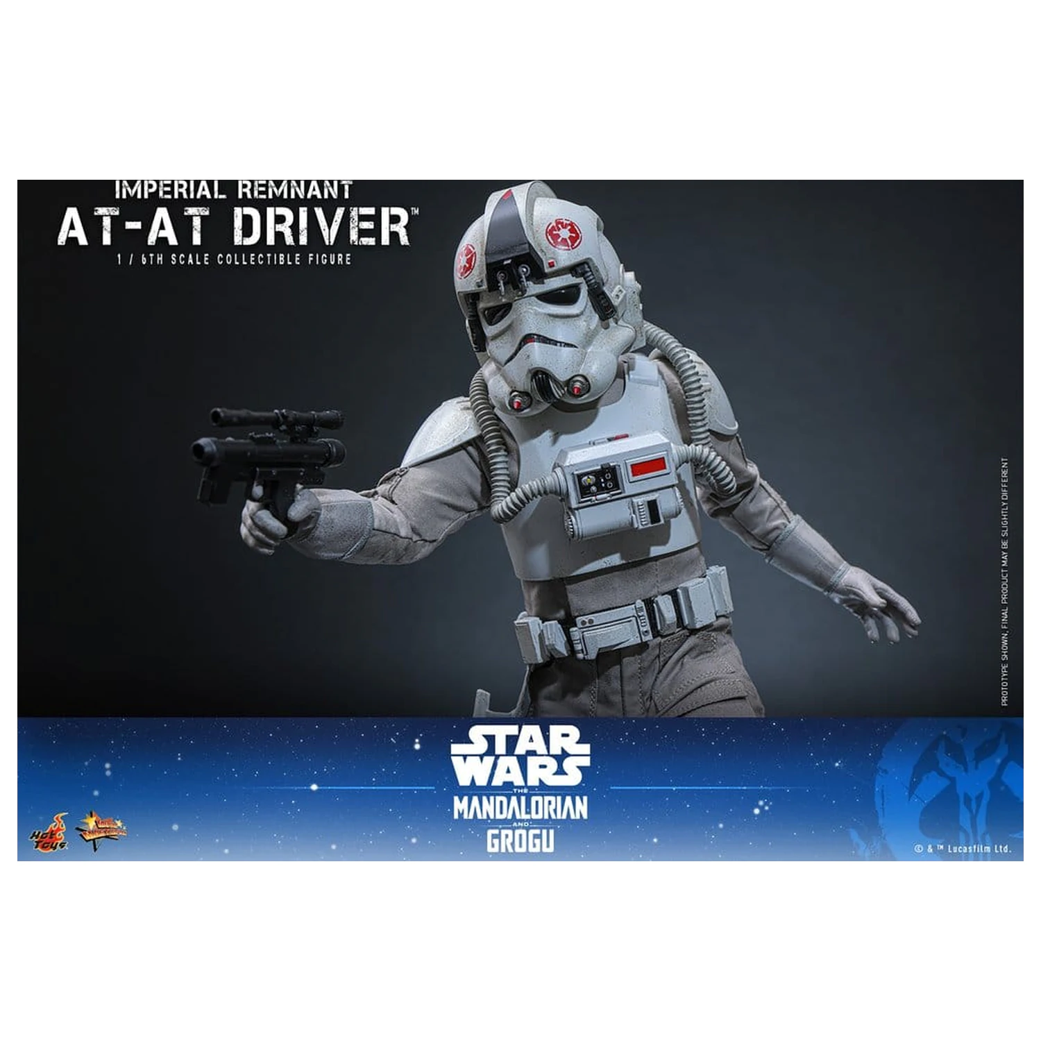 Star Wars Movie Masterpiece Action Figure 1/6 Imperial Remnant AT-AT Driver 30 cm product photo