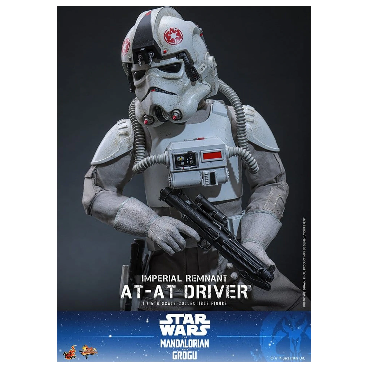 Star Wars Movie Masterpiece Action Figure 1/6 Imperial Remnant AT-AT Driver 30 cm product photo