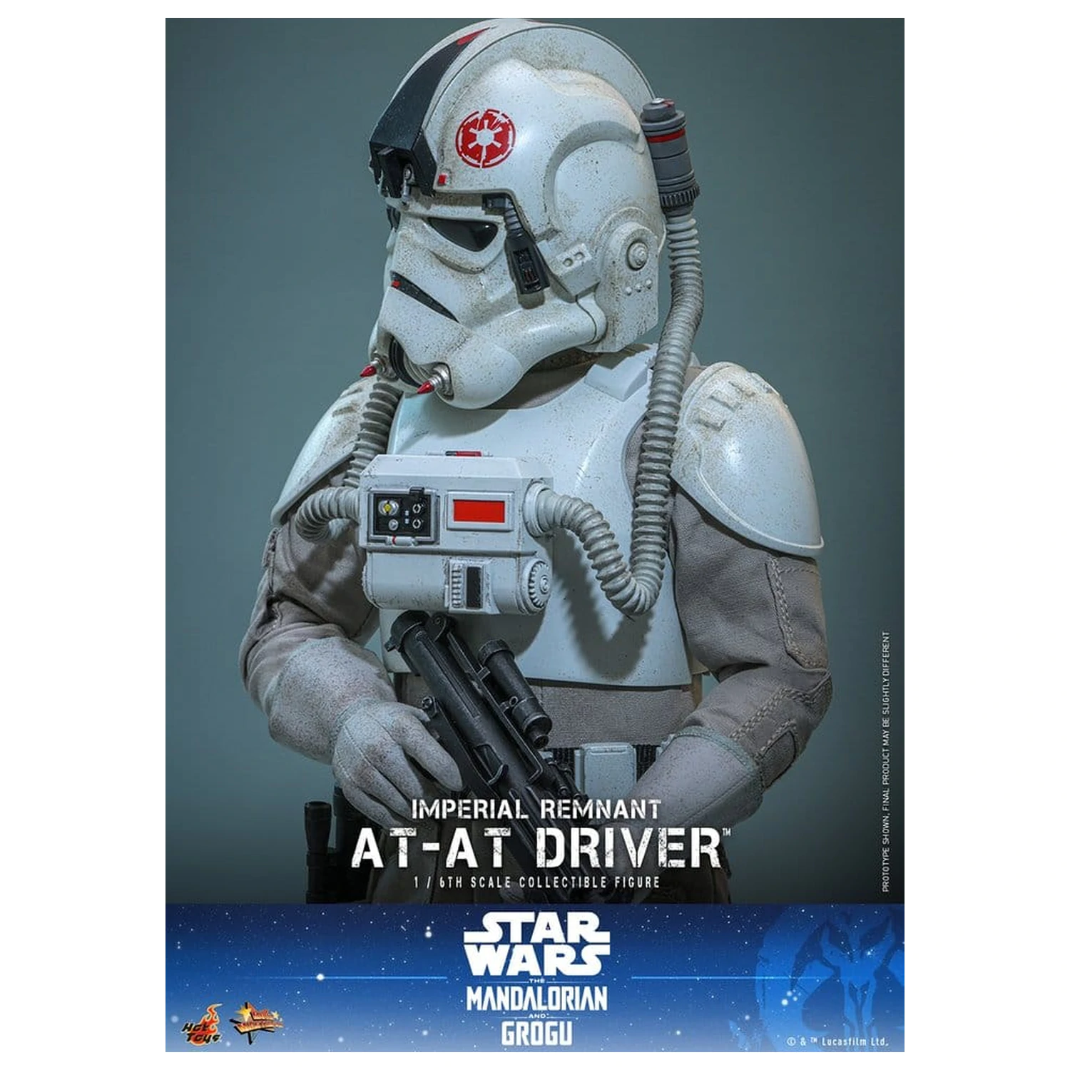 Star Wars Movie Masterpiece Action Figure 1/6 Imperial Remnant AT-AT Driver 30 cm product photo