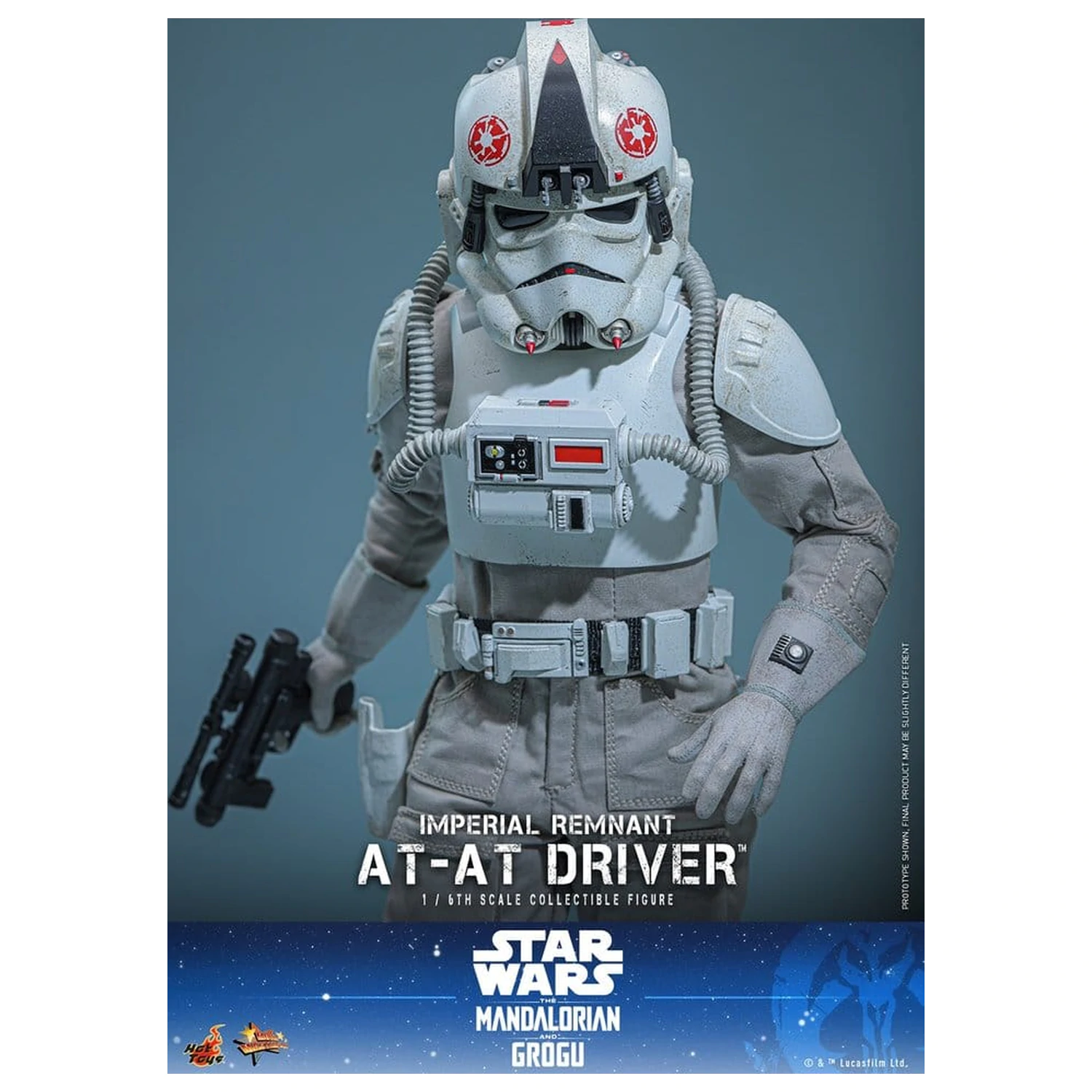 Star Wars Movie Masterpiece Action Figure 1/6 Imperial Remnant AT-AT Driver 30 cm product photo