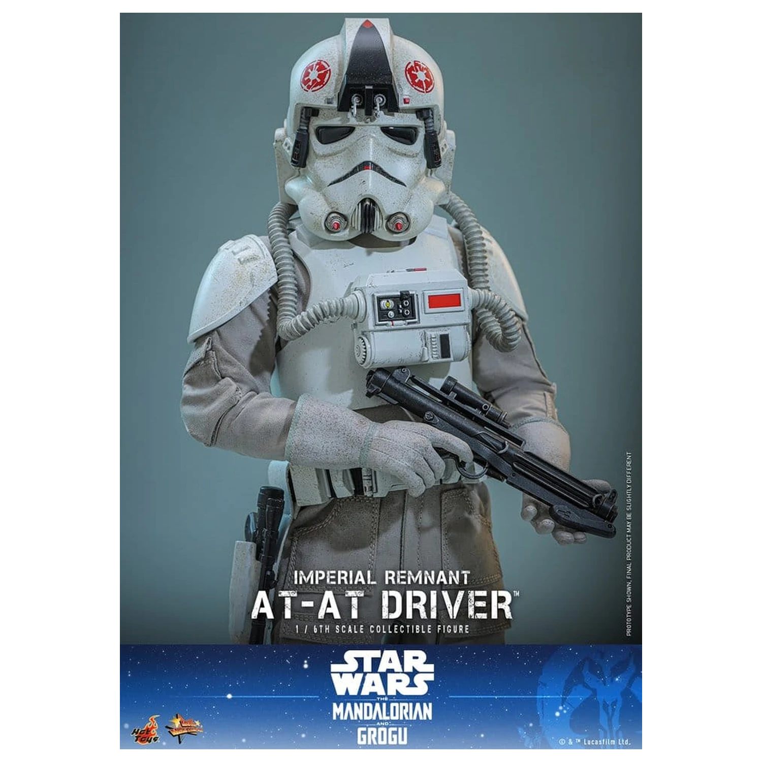 Star Wars Movie Masterpiece Action Figure 1/6 Imperial Remnant AT-AT Driver 30 cm product photo