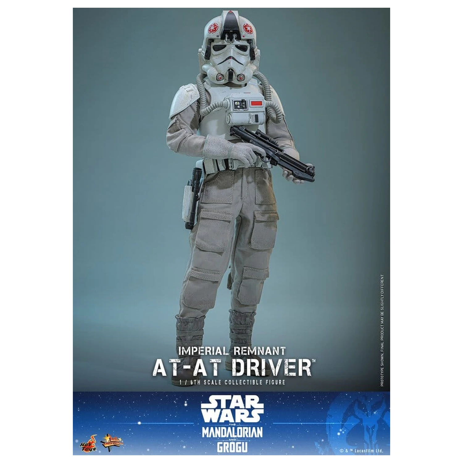 Star Wars Movie Masterpiece Action Figure 1/6 Imperial Remnant AT-AT Driver 30 cm product photo