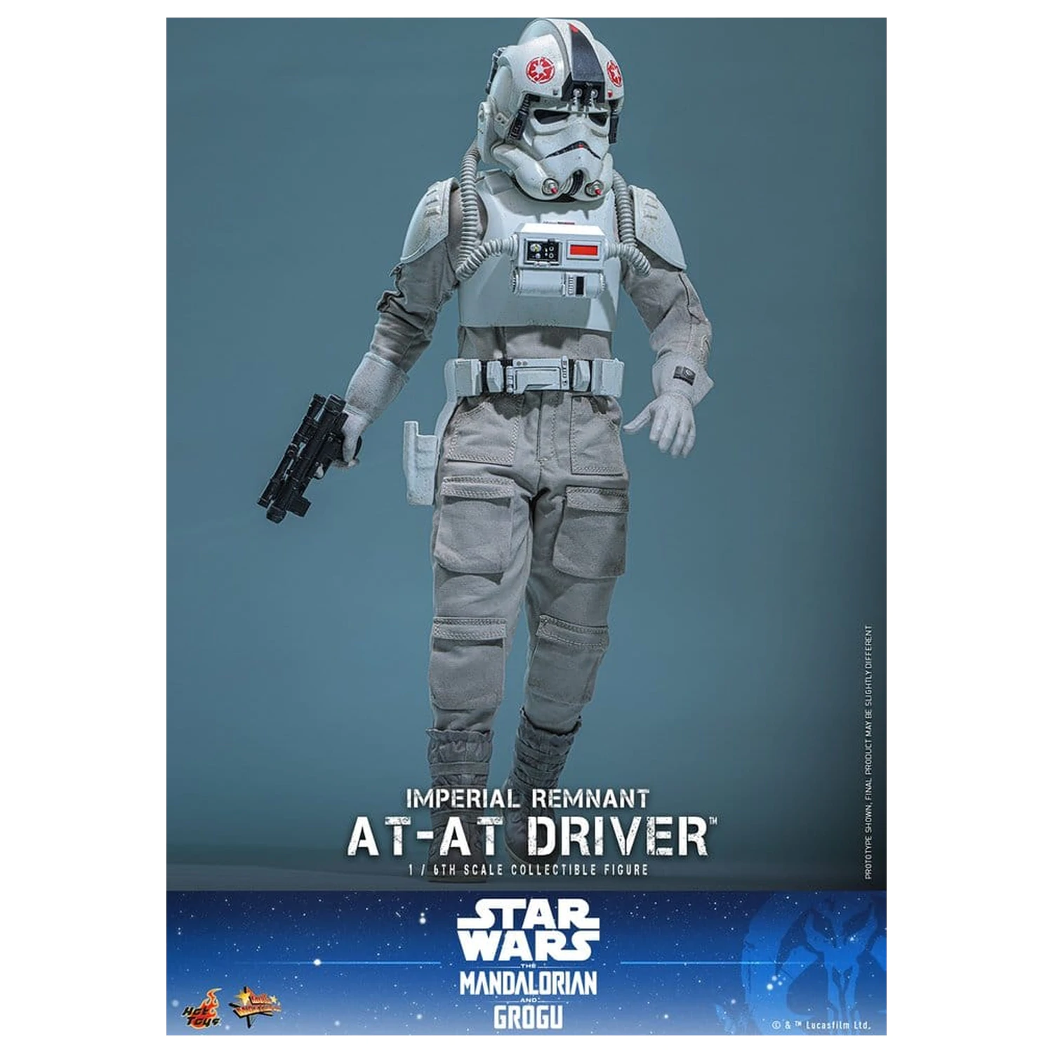 Star Wars Movie Masterpiece Action Figure 1/6 Imperial Remnant AT-AT Driver 30 cm product photo