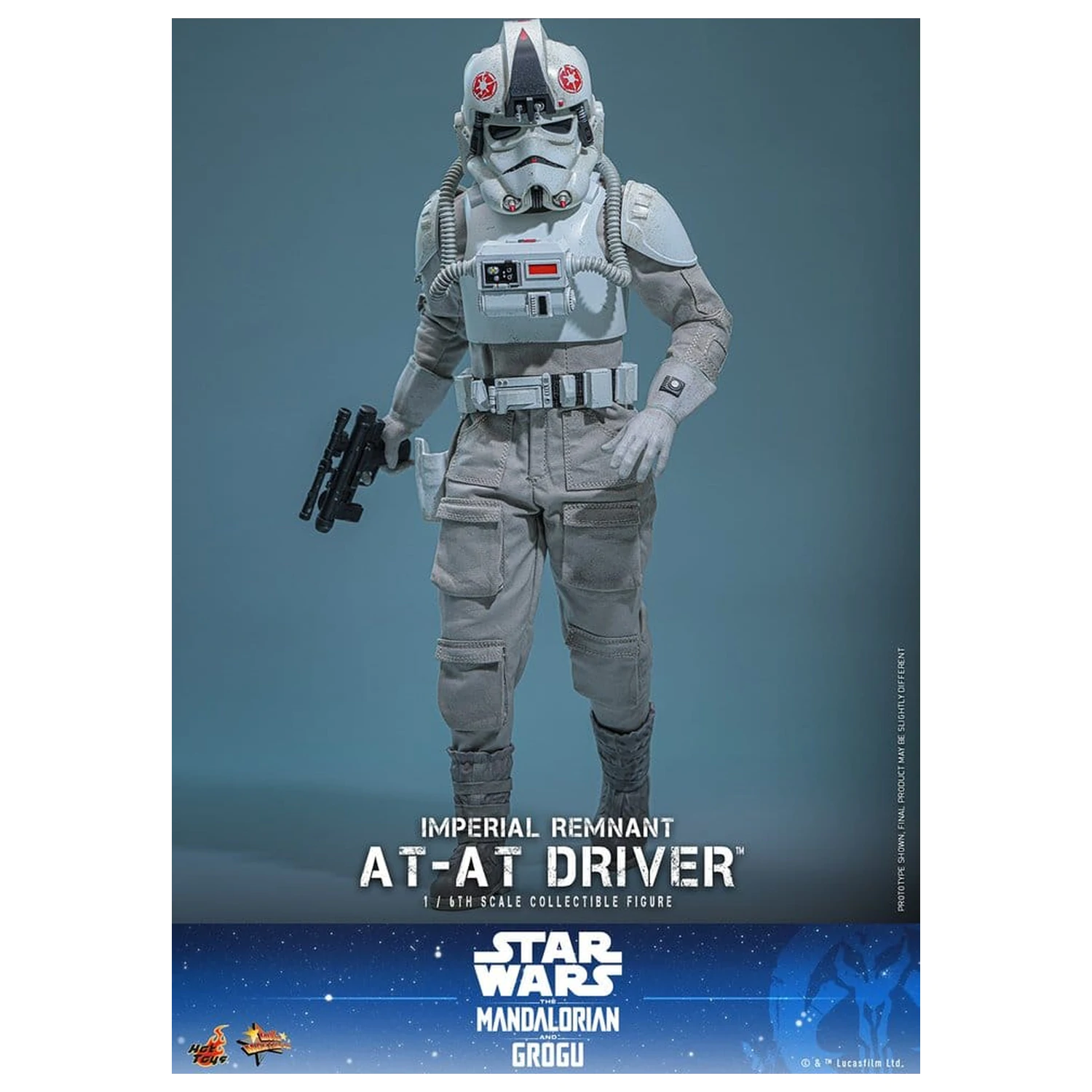 Star Wars Movie Masterpiece Action Figure 1/6 Imperial Remnant AT-AT Driver 30 cm product photo