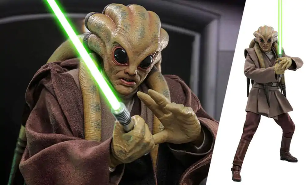 Star Wars Movie Masterpiece Action Figure 1/6 Kit Fisto 32 cm product photo