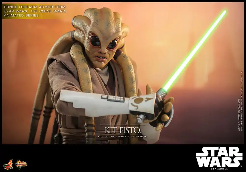 Star Wars Movie Masterpiece Action Figure 1/6 Kit Fisto 32 cm product photo