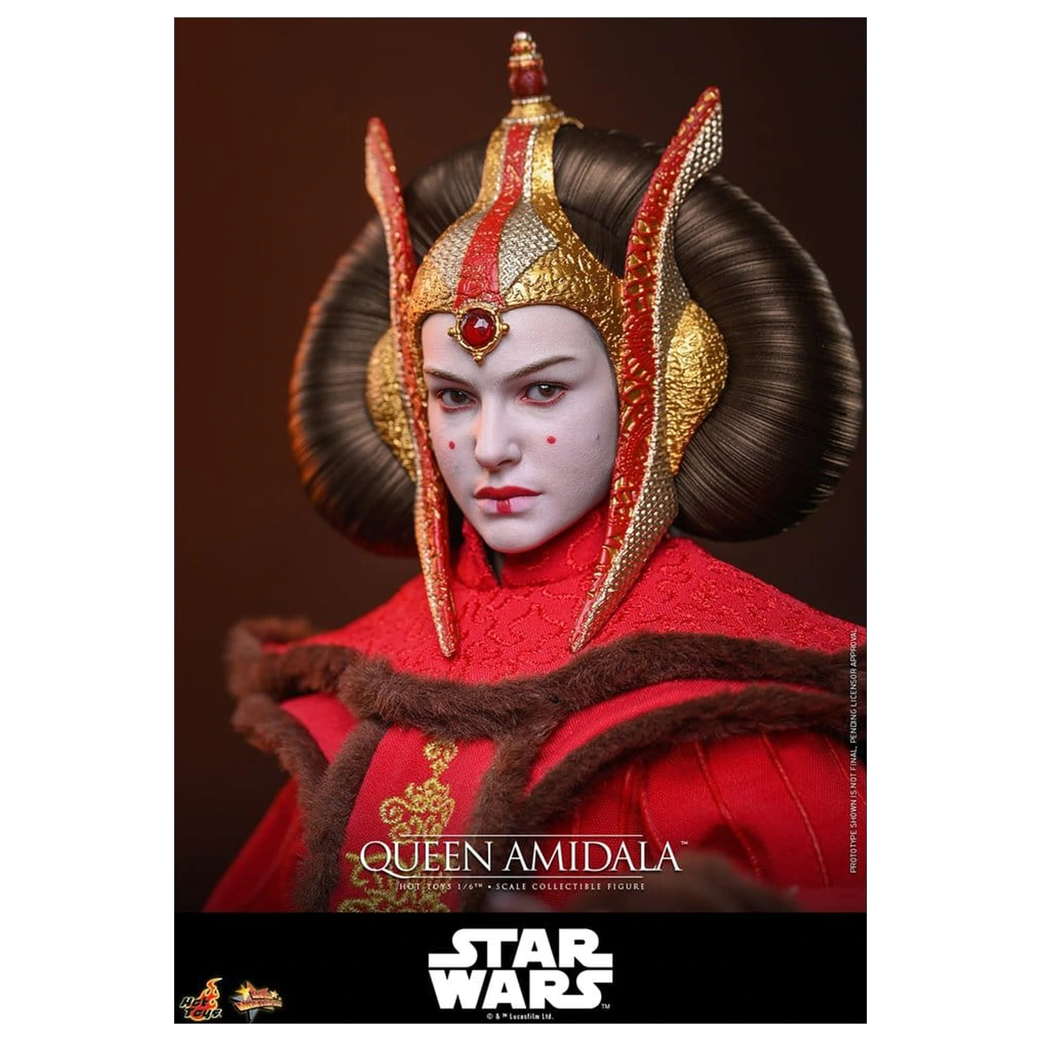 Star Wars Movie Masterpiece Action Figure 1/6 Queen Amidala 28 cm product photo