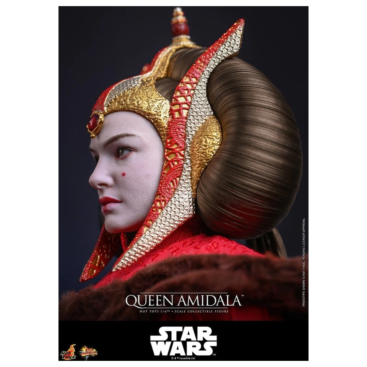 Star Wars Movie Masterpiece Action Figure 1/6 Queen Amidala 28 cm product photo