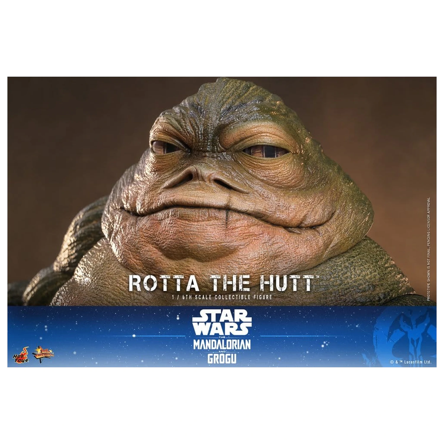 Star Wars Movie Masterpiece Action Figure 1/6 Rotta The Hutt 32 cm product photo