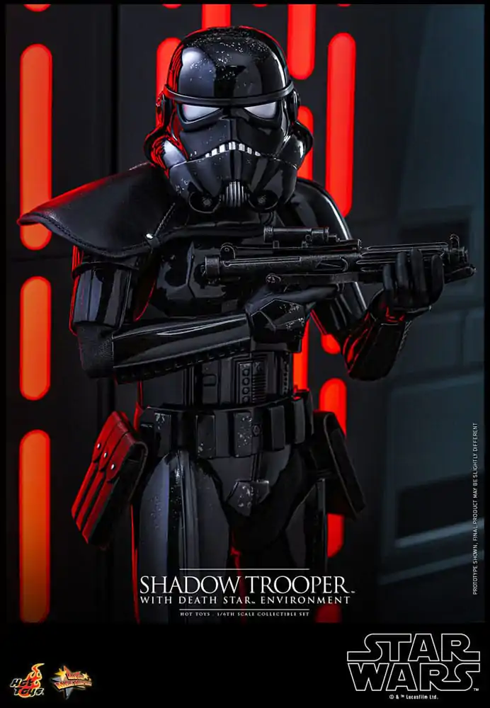 Star Wars Movie Masterpiece Action Figure 1/6 Shadow Trooper with Death Star Environment 30 cm product photo