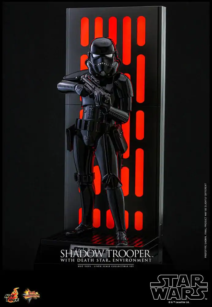 Star Wars Movie Masterpiece Action Figure 1/6 Shadow Trooper with Death Star Environment 30 cm product photo