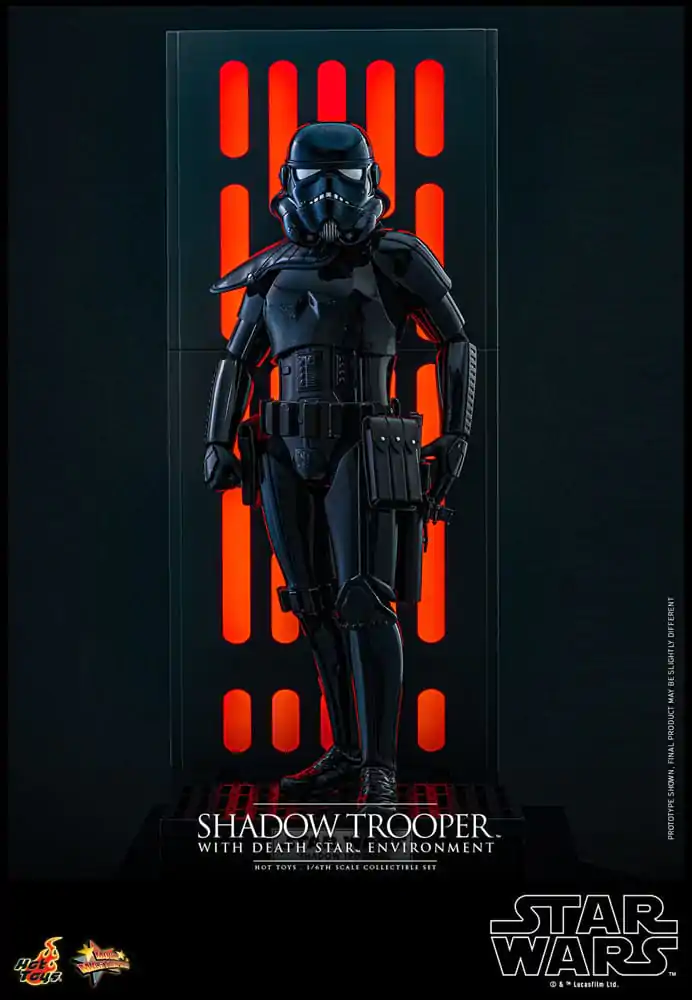 Star Wars Movie Masterpiece Action Figure 1/6 Shadow Trooper with Death Star Environment 30 cm product photo