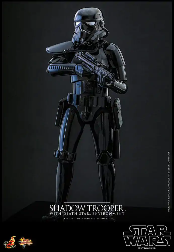 Star Wars Movie Masterpiece Action Figure 1/6 Shadow Trooper with Death Star Environment 30 cm product photo