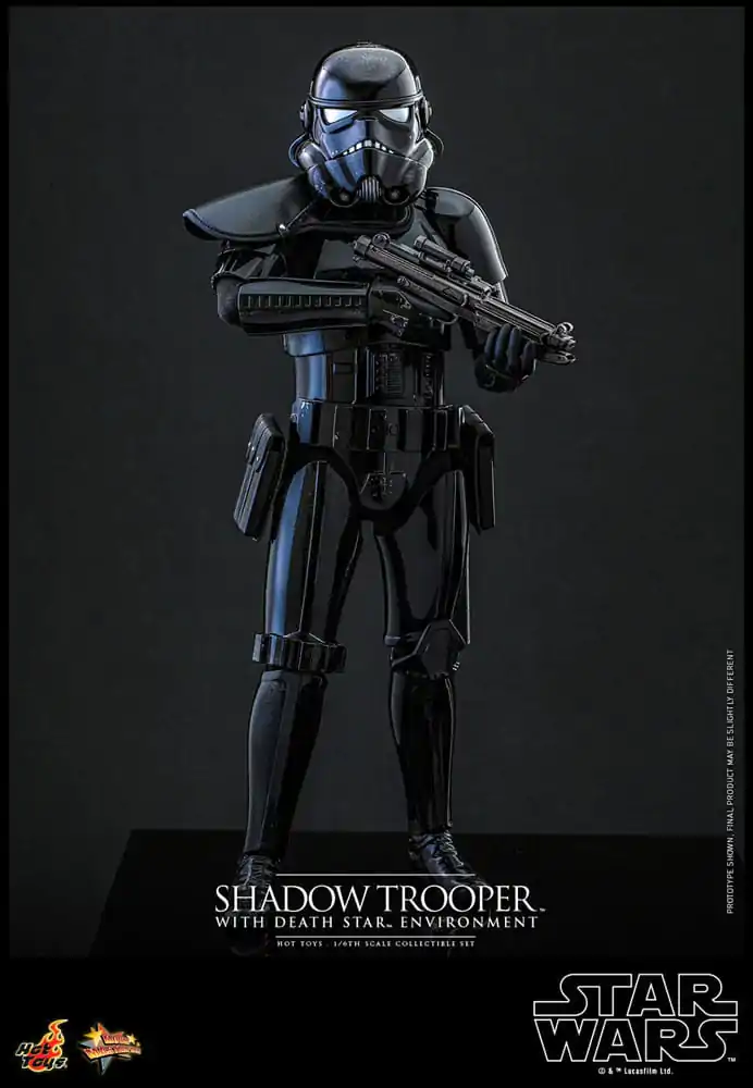 Star Wars Movie Masterpiece Action Figure 1/6 Shadow Trooper with Death Star Environment 30 cm product photo