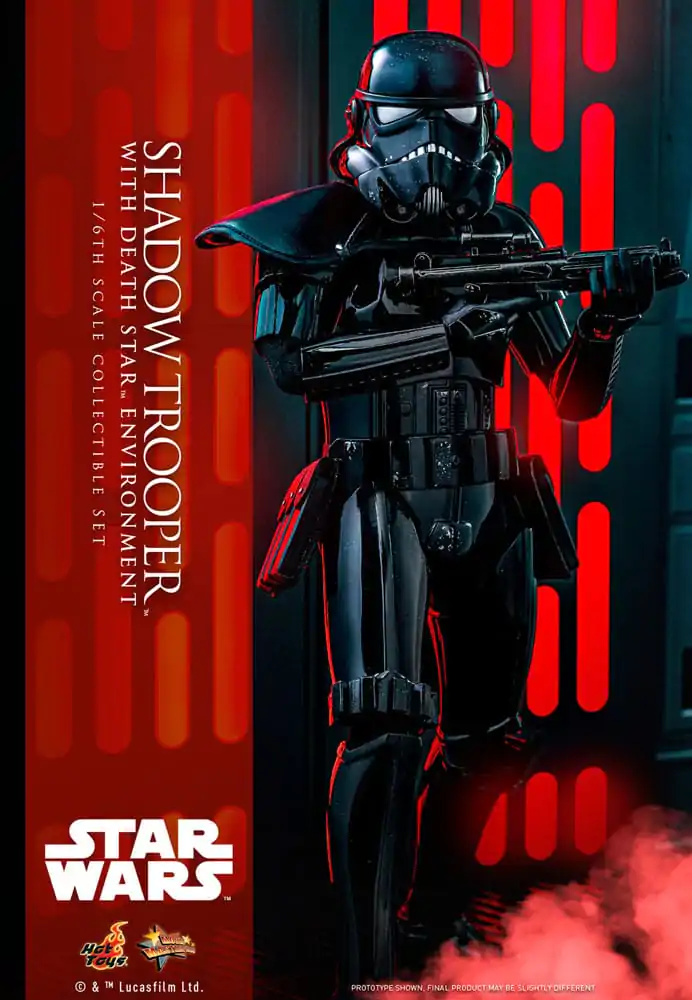 Star Wars Movie Masterpiece Action Figure 1/6 Shadow Trooper with Death Star Environment 30 cm product photo