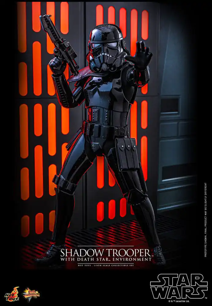 Star Wars Movie Masterpiece Action Figure 1/6 Shadow Trooper with Death Star Environment 30 cm product photo