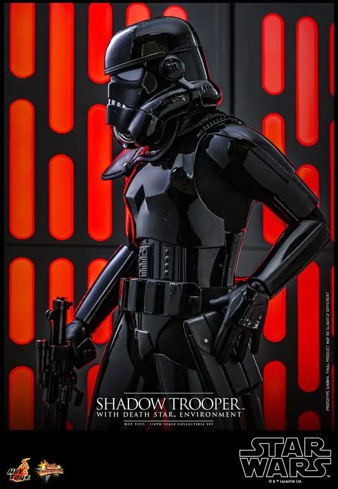 Star Wars Movie Masterpiece Action Figure 1/6 Shadow Trooper with Death Star Environment 30 cm product photo