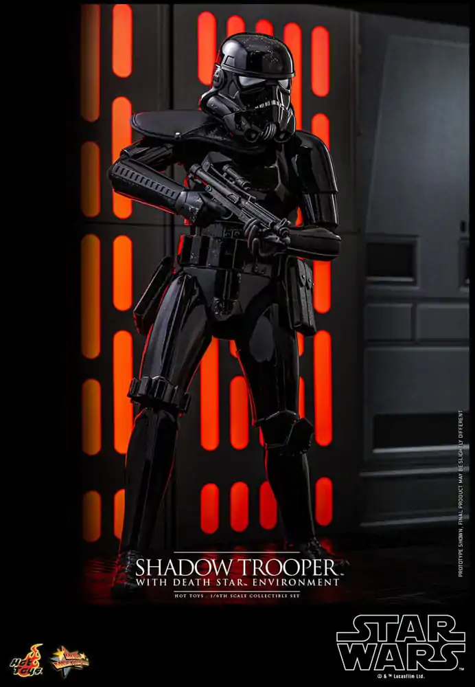 Star Wars Movie Masterpiece Action Figure 1/6 Shadow Trooper with Death Star Environment 30 cm product photo