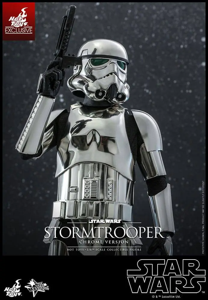 Star Wars Movie Masterpiece Action Figure 1/6 Stormtrooper (Chrome Version) 30 cm product photo