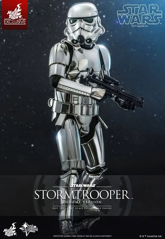 Star Wars Movie Masterpiece Action Figure 1/6 Stormtrooper (Chrome Version) 30 cm product photo