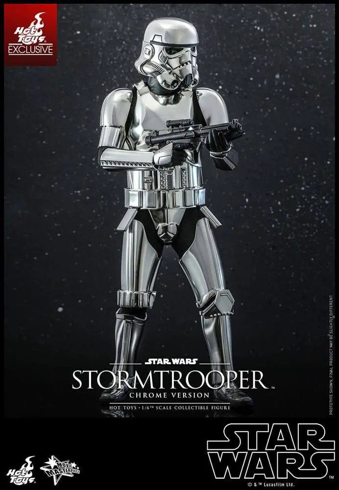 Star Wars Movie Masterpiece Action Figure 1/6 Stormtrooper (Chrome Version) 30 cm product photo