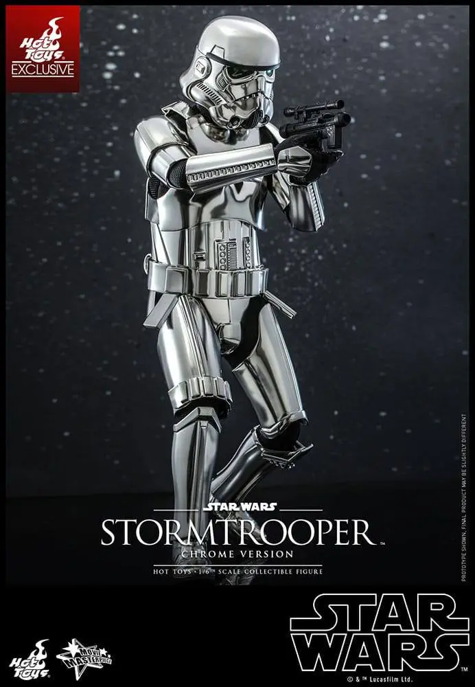 Star Wars Movie Masterpiece Action Figure 1/6 Stormtrooper (Chrome Version) 30 cm product photo