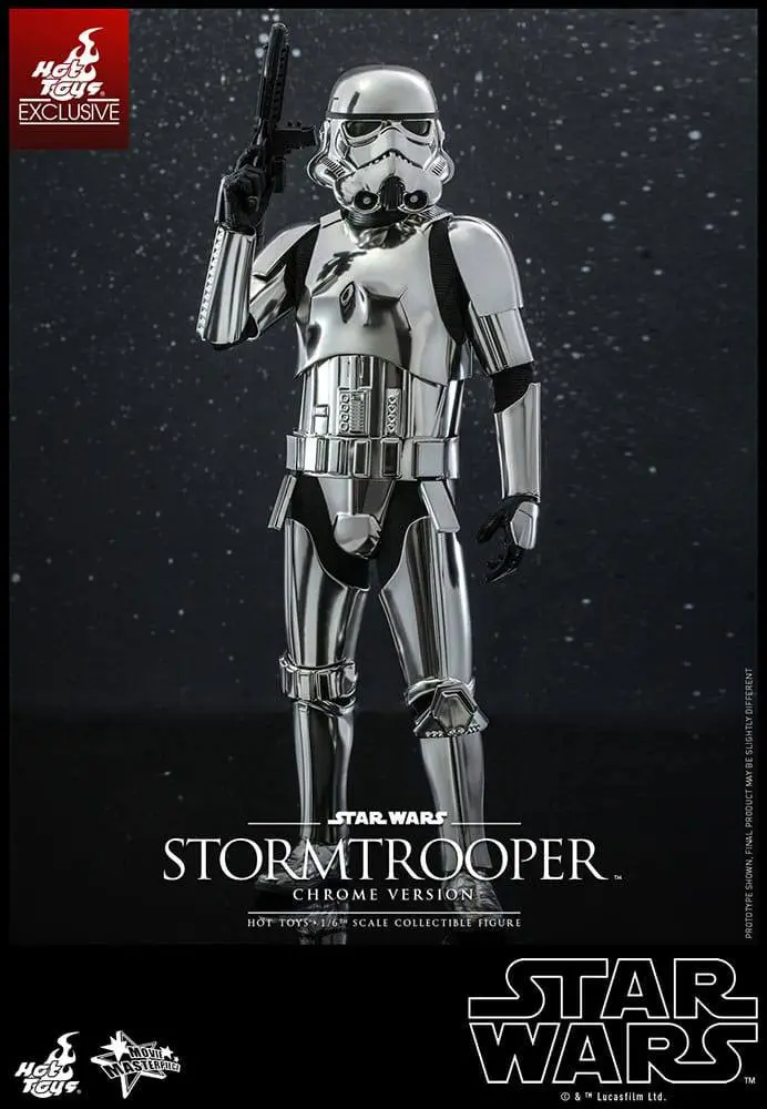 Star Wars Movie Masterpiece Action Figure 1/6 Stormtrooper (Chrome Version) 30 cm product photo