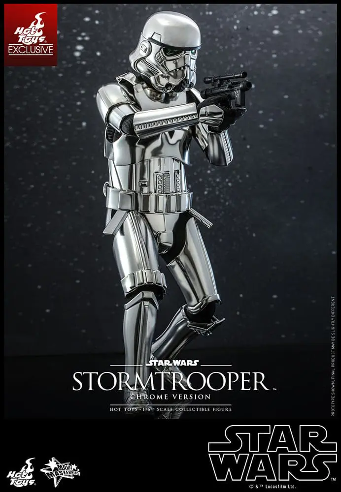 Star Wars Movie Masterpiece Action Figure 1/6 Stormtrooper Chrome Version 30 cm product photo