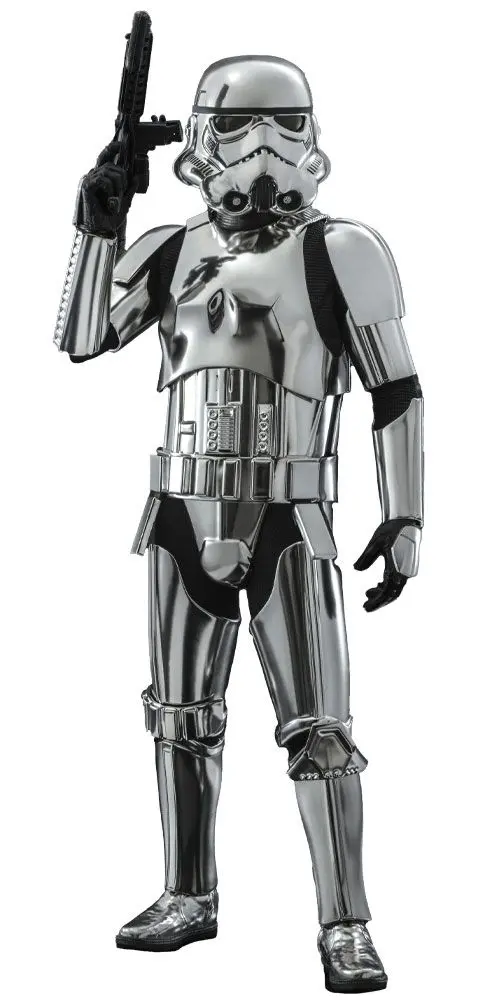 Star Wars Movie Masterpiece Action Figure 1/6 Stormtrooper Chrome Version 30 cm product photo