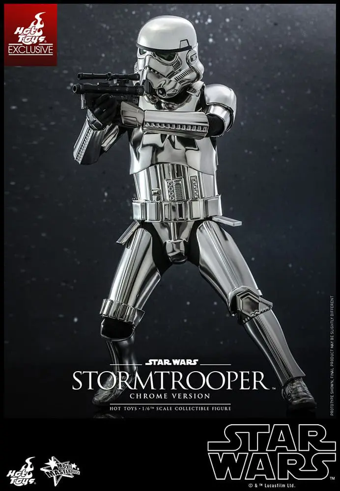 Star Wars Movie Masterpiece Action Figure 1/6 Stormtrooper Chrome Version 30 cm product photo