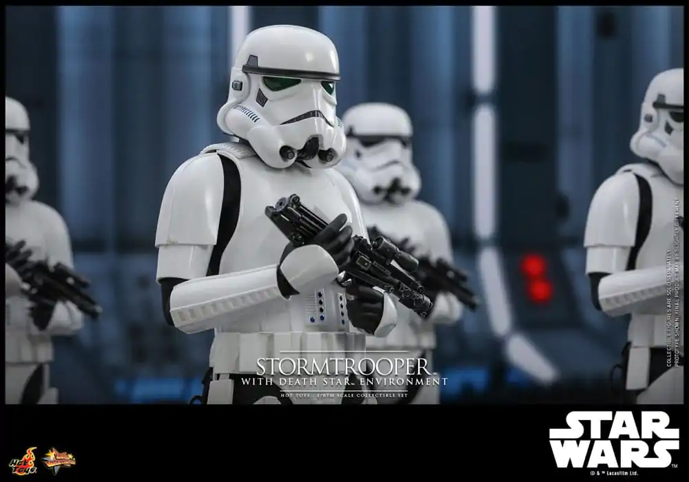 Star Wars Movie Masterpiece Action Figure 1/6 Stormtrooper with Death Star Environment 30 cm product photo