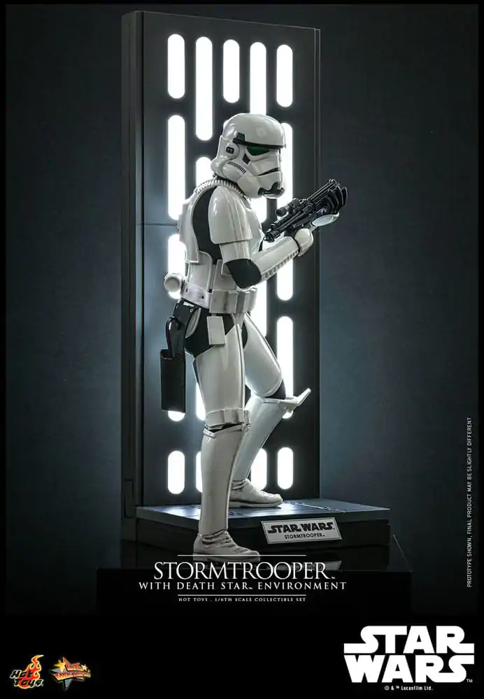 Star Wars Movie Masterpiece Action Figure 1/6 Stormtrooper with Death Star Environment 30 cm product photo