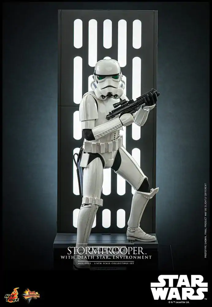 Star Wars Movie Masterpiece Action Figure 1/6 Stormtrooper with Death Star Environment 30 cm product photo