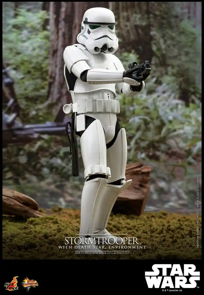 Star Wars Movie Masterpiece Action Figure 1/6 Stormtrooper with Death Star Environment 30 cm product photo