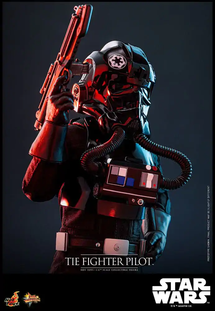 Star Wars Movie Masterpiece Action Figure 1/6 TIE fighter Pilot 30 cm product photo