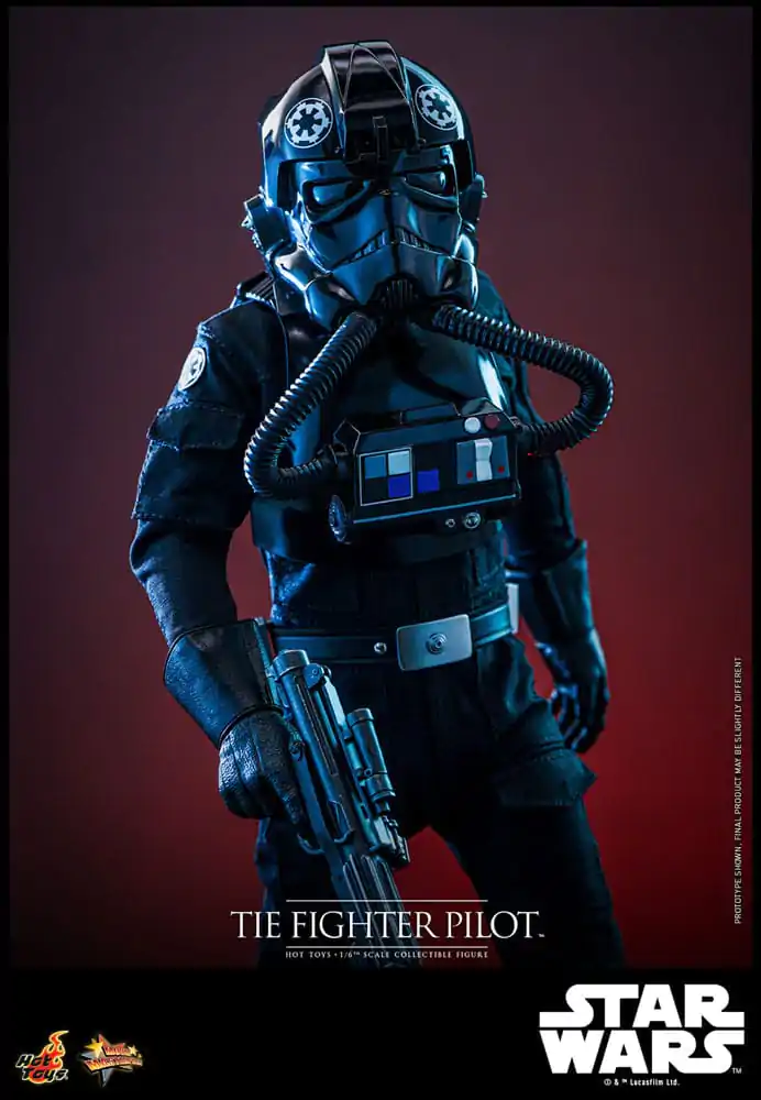 Star Wars Movie Masterpiece Action Figure 1/6 TIE fighter Pilot 30 cm product photo