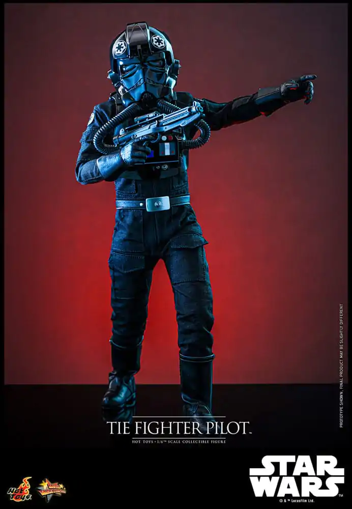 Star Wars Movie Masterpiece Action Figure 1/6 TIE fighter Pilot 30 cm product photo