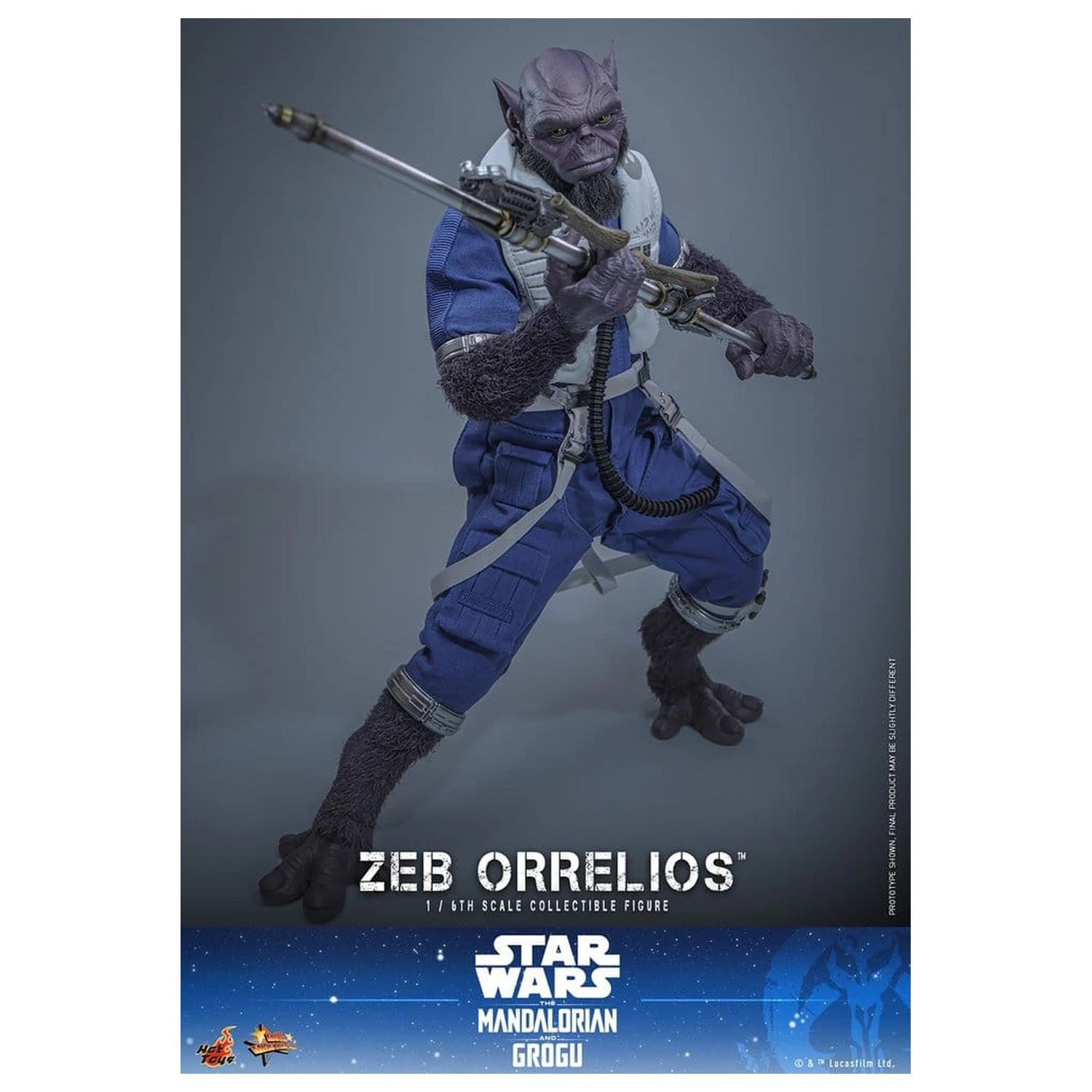 Star Wars Movie Masterpiece Action Figure 1/6 Zeb Orrelios 33 cm product photo
